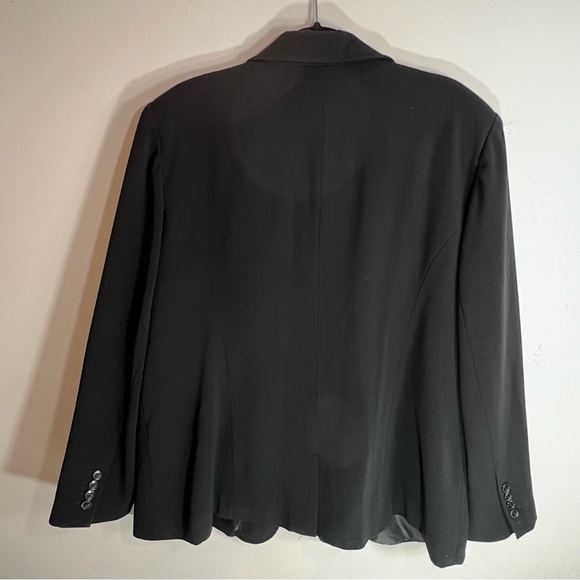 Worthington woman black stretch blazer size 20W - Picture 5 of 9